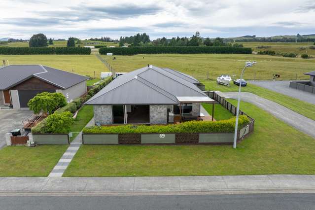 Spacious, sleek home with specular mountain views