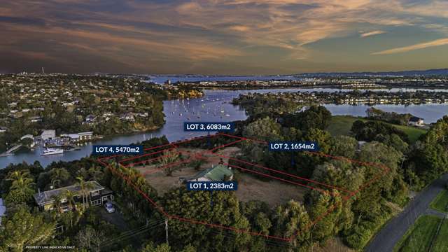 Coastal landholding with RC granted for 4 lots