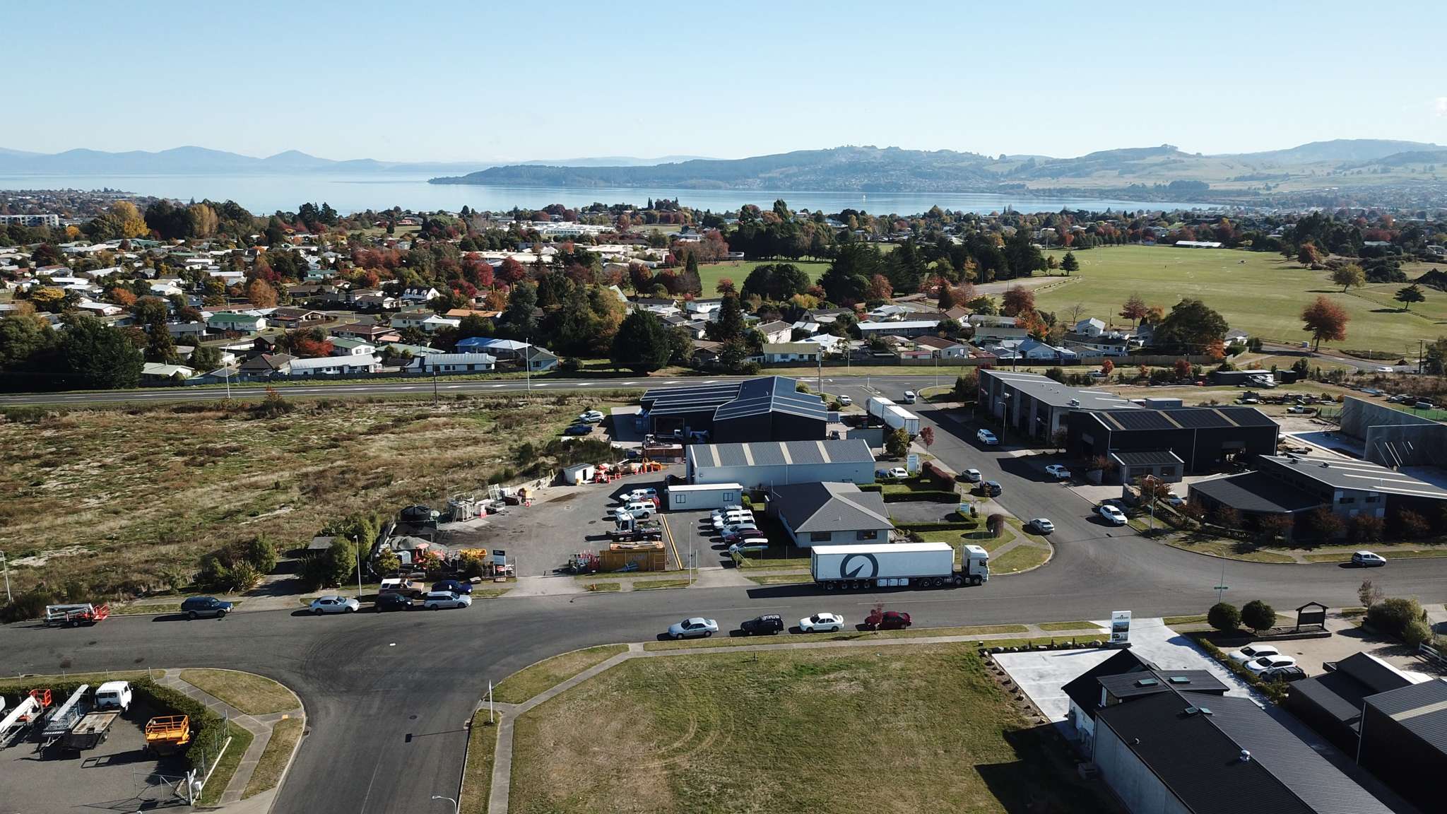 Taupo trio in industrial location