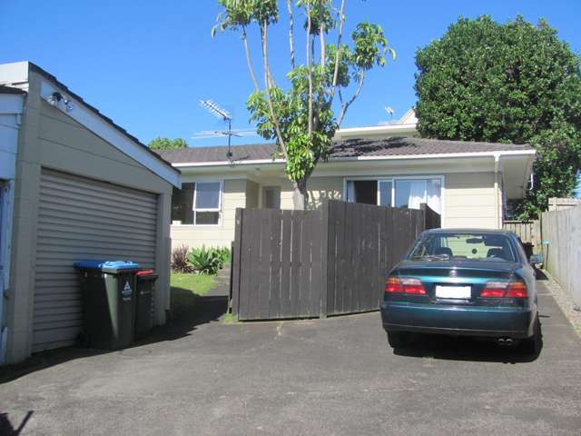 Town house with fenced garden and garage