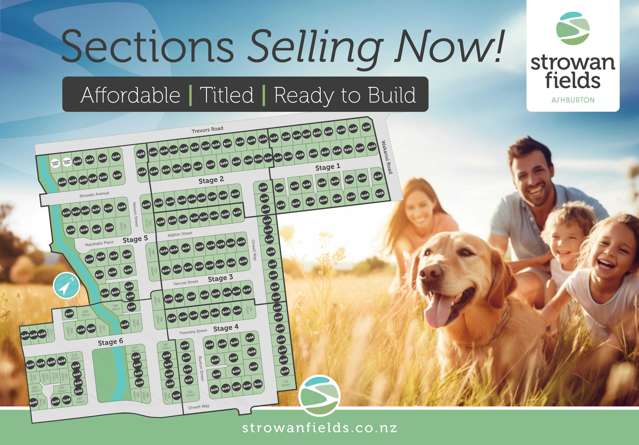 Strowan Fields Subdivision - Titles issued