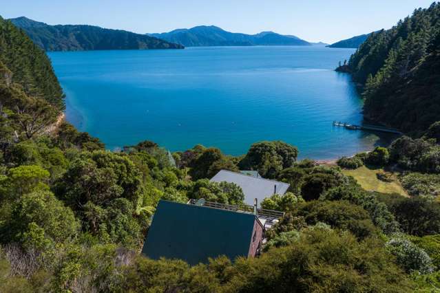 The bach, beach and breathtaking views