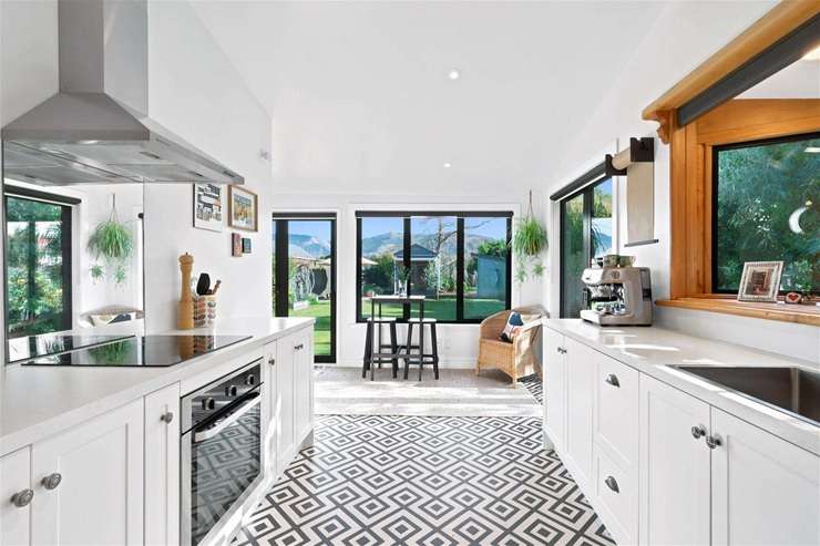 A two-bedroom converted chapel at 441 Main Road, in Riwaka, Motueka, has attracted serious attention since hitting the market at the end of last month. Photo / Supplied