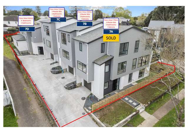 4 Brand New Family Homes in the Heart of New Lynn!