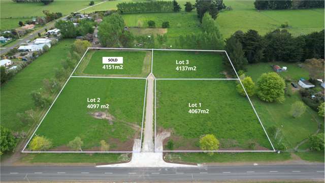 One acre, no covenants, title issued!