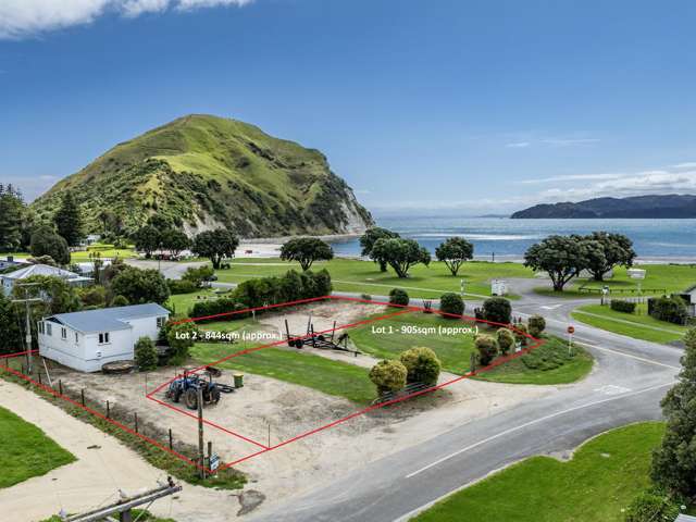 Prime front-row sections in Māhia