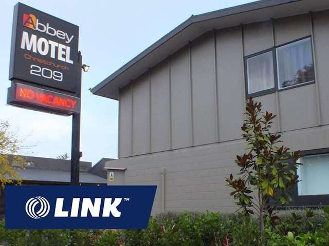 Motel in Christchurch Centre with Long Term Lease