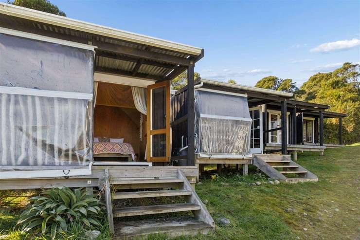 A Christchurch couple is selling Tui Hill Retreat, in Fox River, for $850,000 after abandoning their plans to run a healing centre from the site. Photo / Supplied