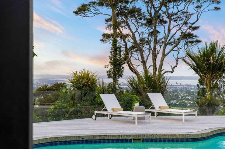 70 Scenic Drive, in Titirangi, Auckland, has been Joel Little’s New Zealand base for the last five years but the producer is now putting the property on the market. Photo / Supplied