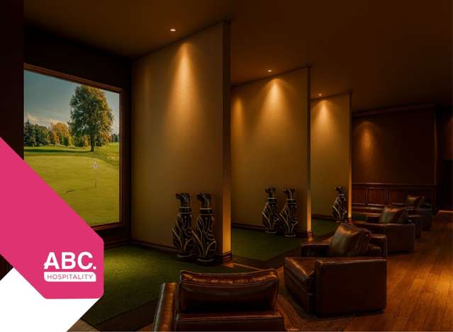 Premium TrackMan Golf & Lounge Investment
