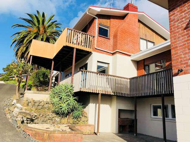 Large family home with beautiful sea views