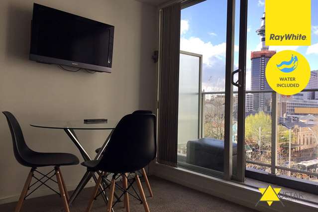 Absolutely perfect mid-town location + water included in rent