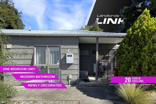 Whanganui East - 1 Bedroom.