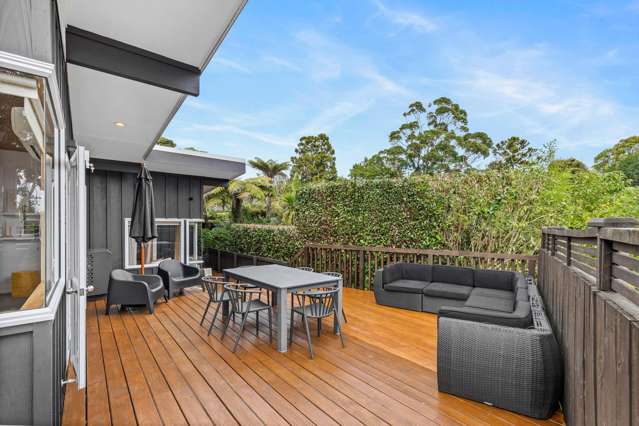 Private, sun-drenched living