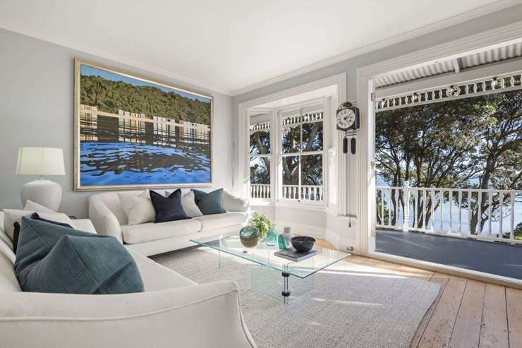 The waterfront home on Queen Street in Northcote Point, Auckland, last changed hands for $2.5m. Photo / Supplied Photo / Supplied