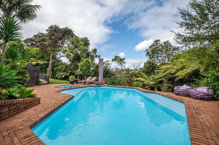 Designed by architect Claude Megson for the Barr Family in 1972, 7 Keretene Place, in Meadowbank, Auckland, is for sale by way of negotiation. Photo / Supplied