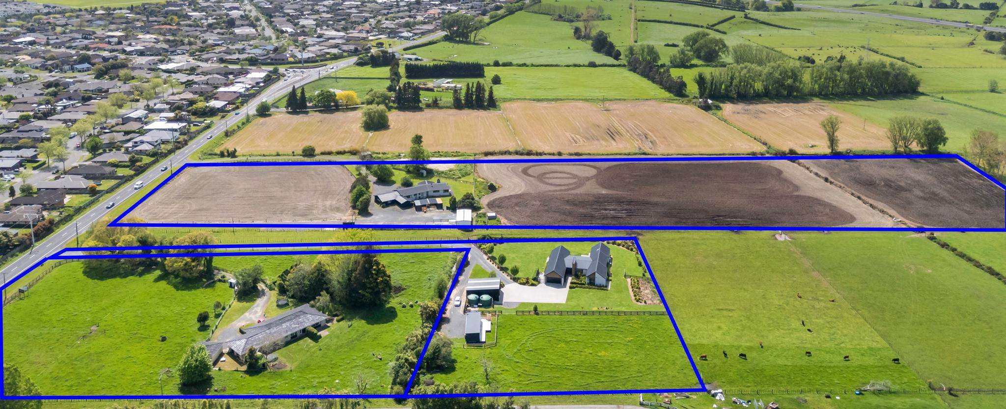 Development block in high-growth location