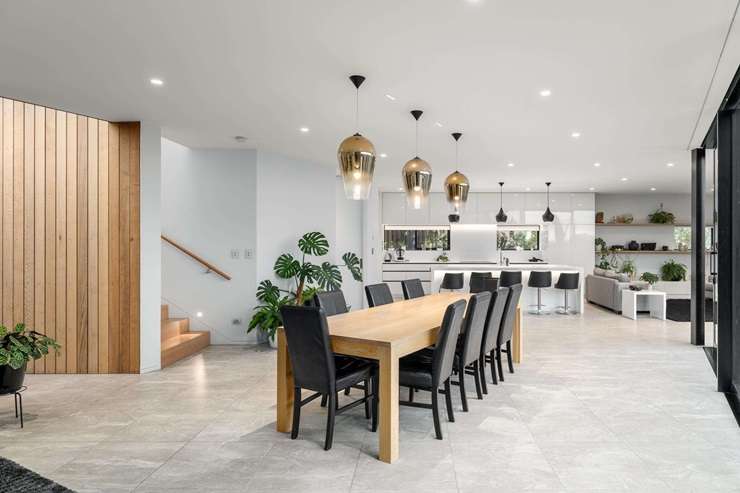 The five-bedroom home on Hackthorne Road, in the Christchurch suburb of Cashmere, attracted strong interest from buyers. Photo / Supplied