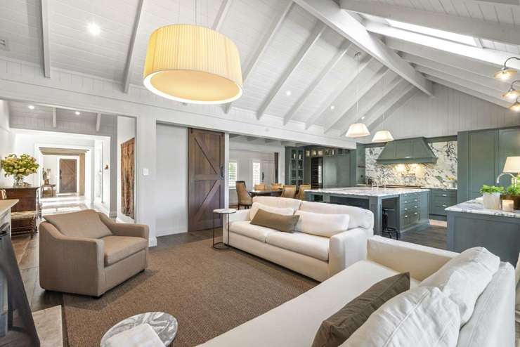 A multimillion-dollar estate linked to former Black Cap Adam Parore was the first home on the auction block on Wednesday, May 20. Photo / Supplied