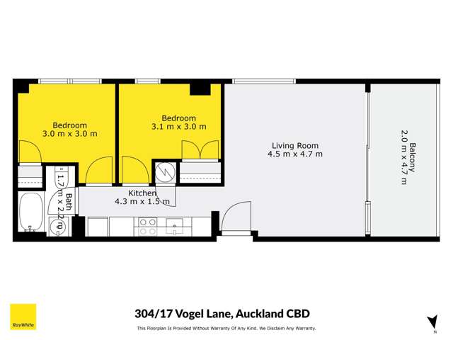 304/17 Vogel Lane Auckland Central_1