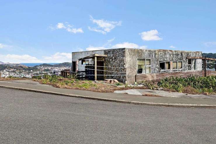 The owner of 4 Puketiro Avenue, in Northland, Wellington, needs it of his books. Photo / Supplied