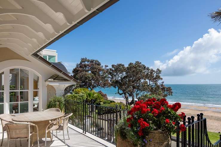 21 The Strand, in Takapuna, Auckland, is one of several beachfront homes to hit the market in recent months. Photo / Supplied