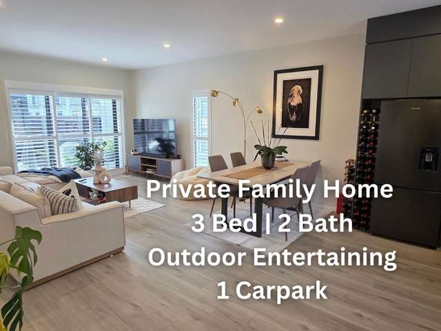 3-Bed, 2-Bath with Private Outdoor Area - $745p/w