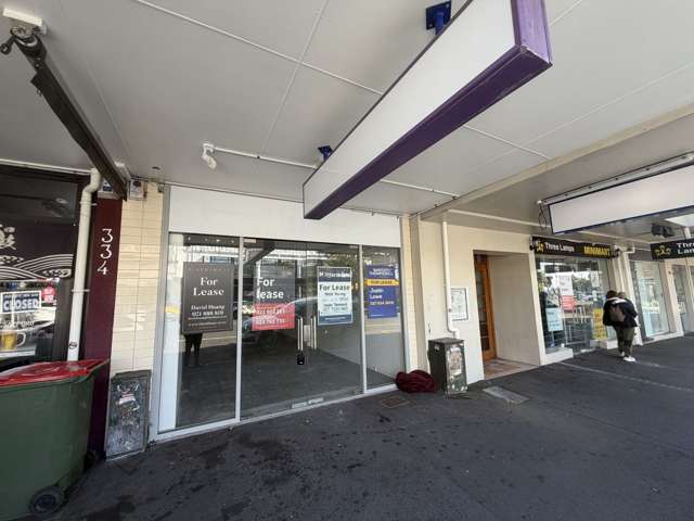 Three Lamps Retail Opportunity