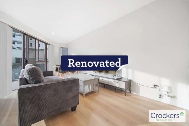 Freshly renovated large one bedroom furnished unit - everything brand new!