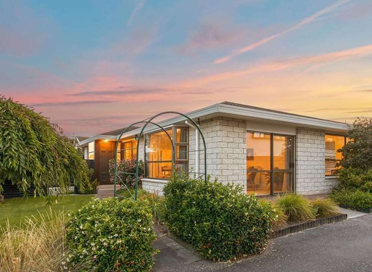 Richie and Gemma McCaw's home at 24A Jacksons Road, in the upmarket Christchurch suburb of Fendalton, is heading to auction on March 19. Photo / Supplied
