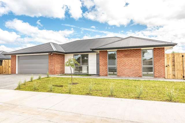 Modern three-bedroom home