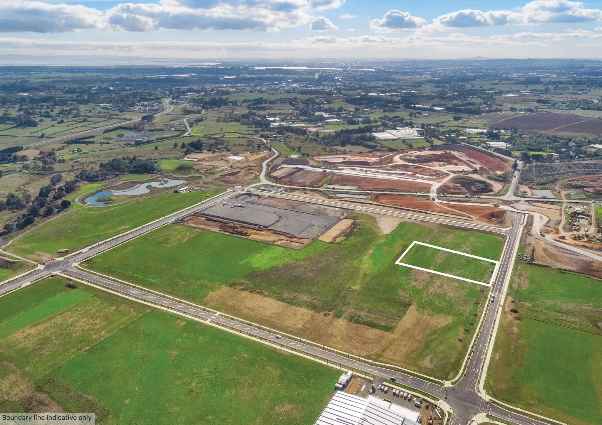 Rare greenfield industrial site in Drury development