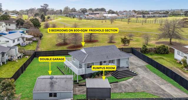 Affordable home on massive section