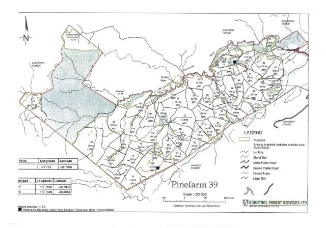 Five Smaller Managed Forest Blocks, Together or Separate