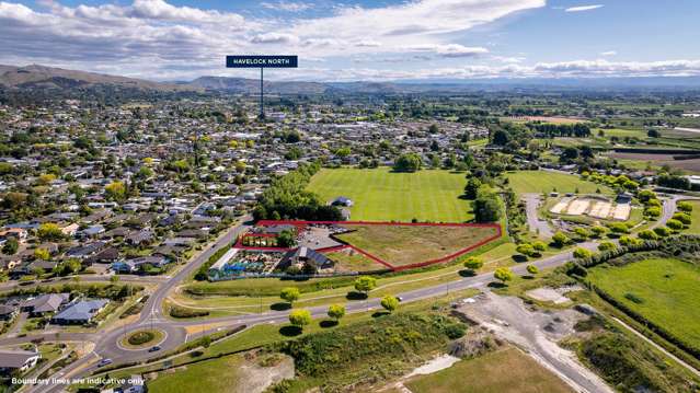 Havelock North consented development site