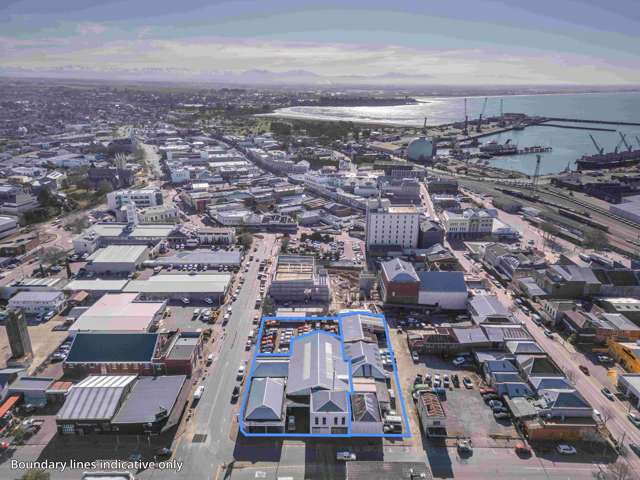 Timaru brownfield site next to cultural precinct