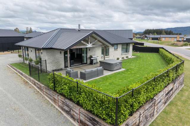 Mountain views and sleek design