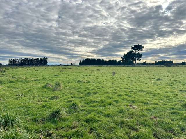 Rural grazing close to town