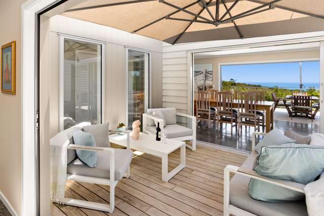 Secluded coastal living