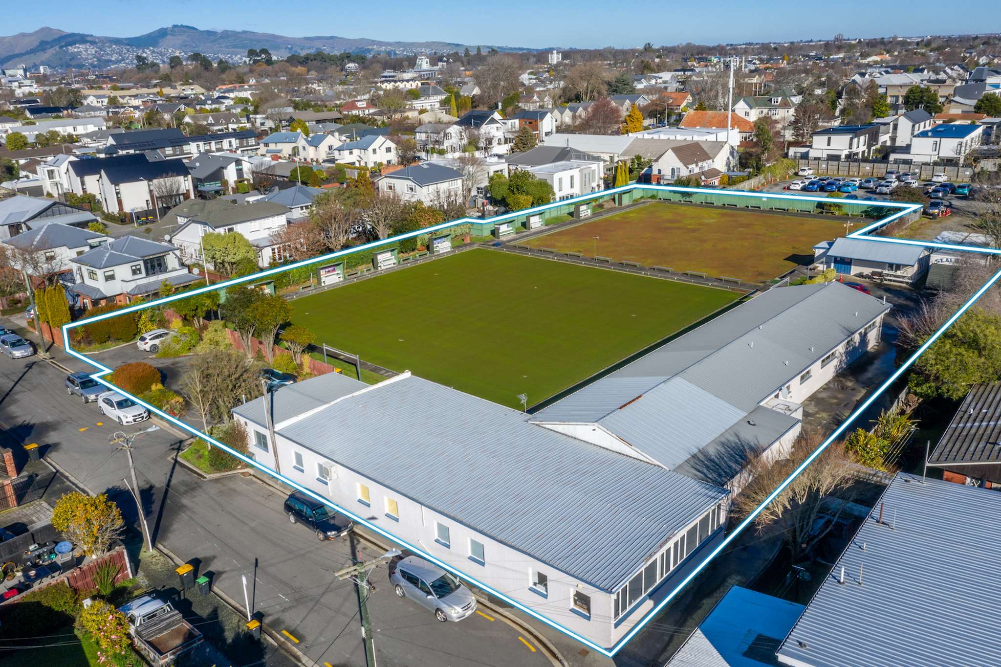 Genuine greenfields site in upmarket Christchurch suburb