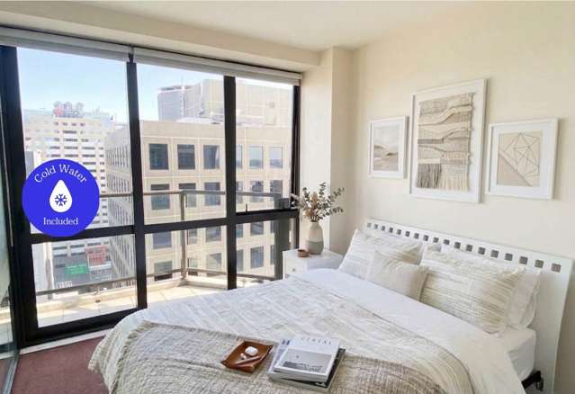 FURNISHED ONE BEDROOM ON LEVEL 22 + INCL COLD ...