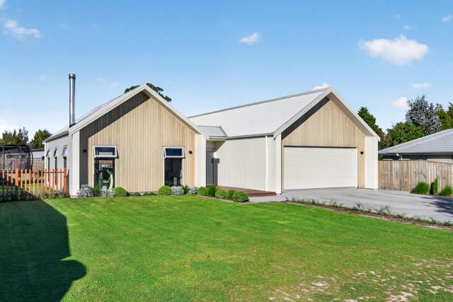 On Trend Contemporary Near New Home