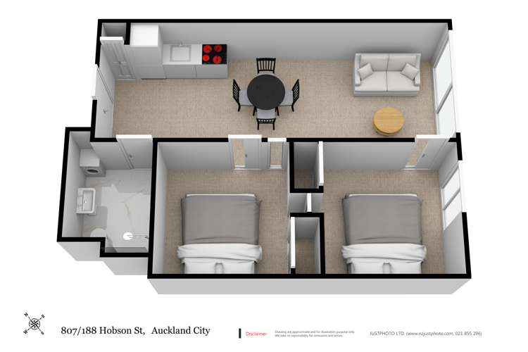 807/188 Hobson Street Auckland Central_10