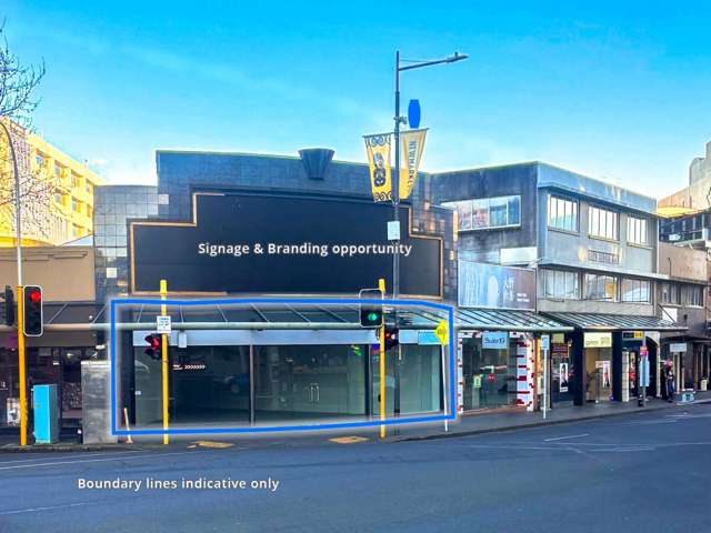 High exposure Newmarket retail space