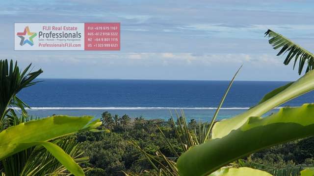 BEST DEAL IN FIJI - BREATHTAKING OCEAN VIEWS from the top of Maui Bay in FIJI!