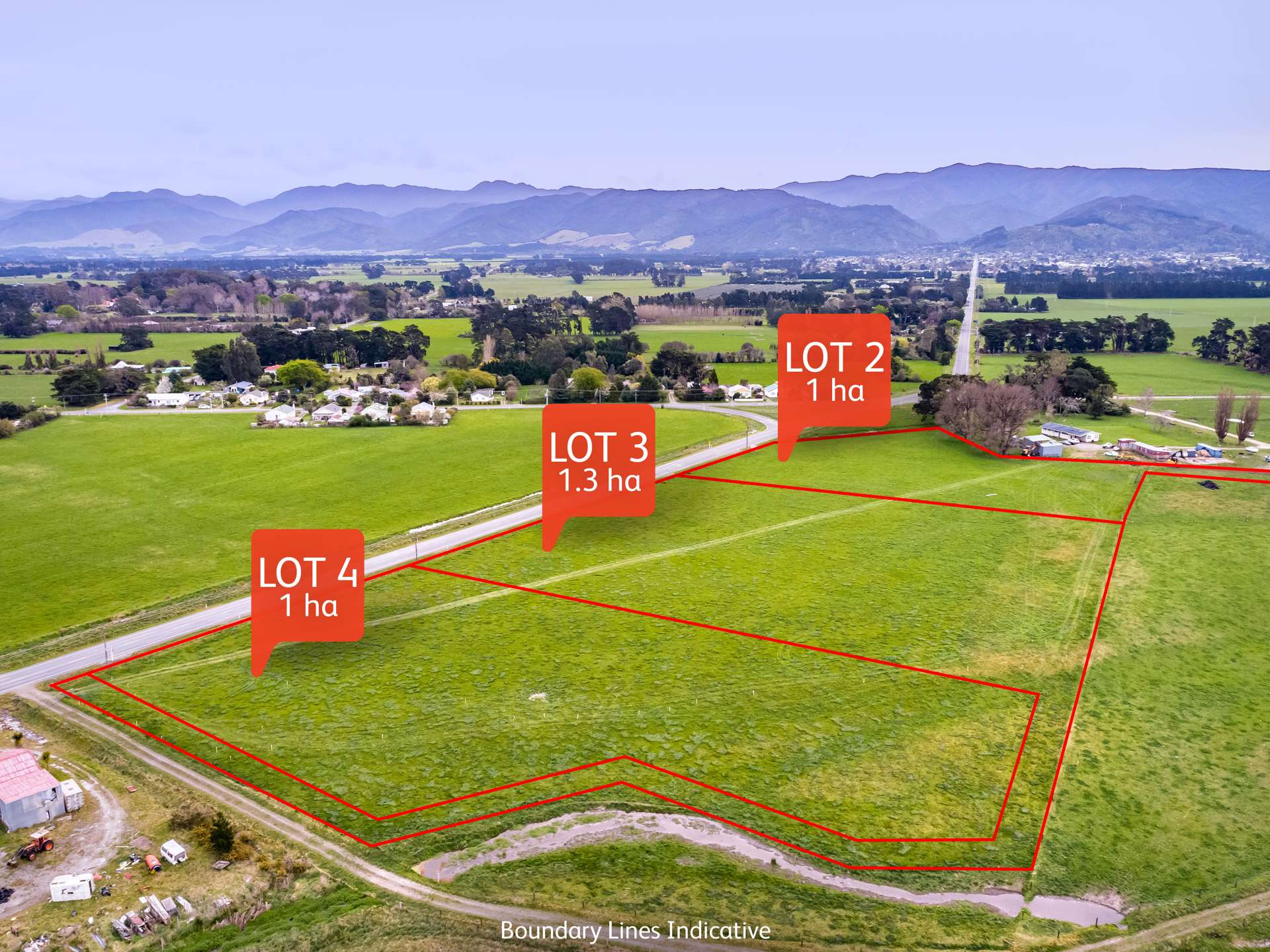 Lot 2,3,4 South Featherston Road Featherston South Wairarapa