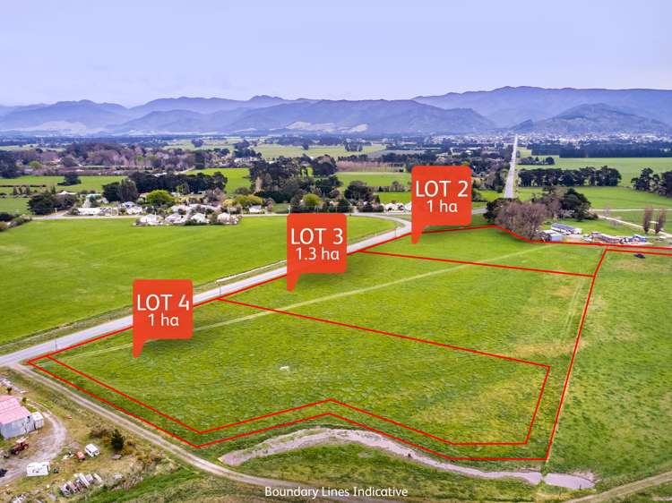 Lot 2,3,4 South Featherston Road Featherston South Wairarapa
