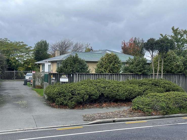 A three-bedroom home on Peverel Street, in Riccarton, Christchurch, sold for $535,000. Photo / Supplied