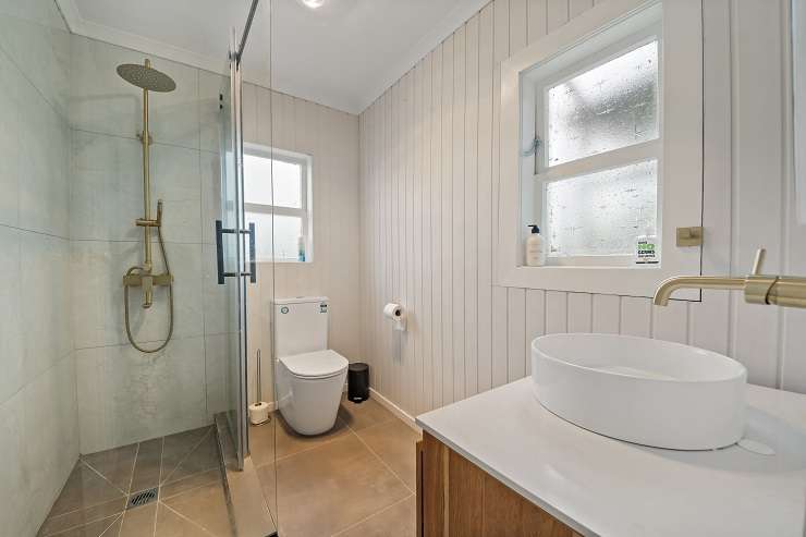 A renovated two-bedroom home at 26 Dublin Street, in Pukekohe, Auckland, is going to auction after the owners' relationship broke down. Photo / Supplied