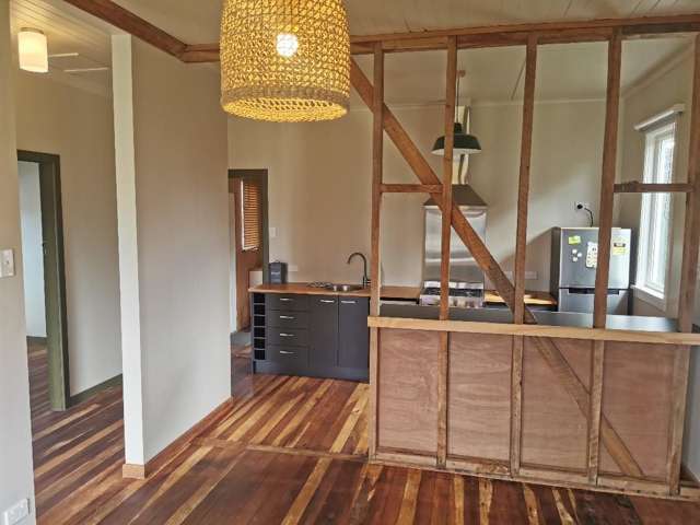 Apartment-style living by the river